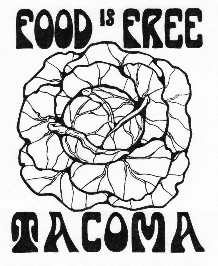 The Food is Free Tacoma logo
