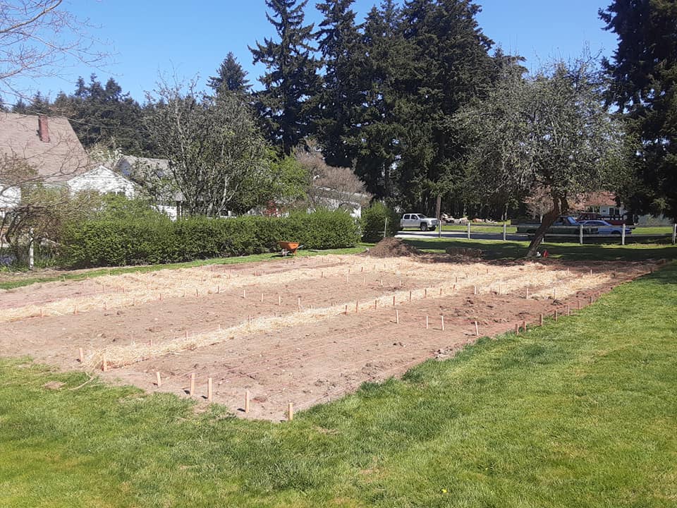 April 2021 - Ted Erichsen Heritage Garden Progress